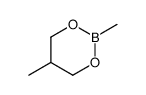 2,5-dimethyl-1,3,2-dioxaborinane Structure