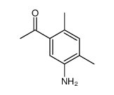 1-(5-Amino-2,4-dimethylphenyl)ethanone Structure