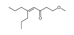 1-methoxy-5-propyl-oct-4-en-3-one结构式