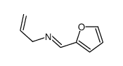 1-(furan-2-yl)-N-prop-2-enylmethanimine Structure