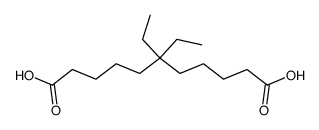 6,6-diethylundecanedioic acid Structure