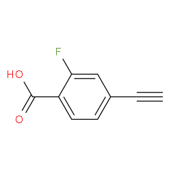 4-Ethynyl-2-fluorobenzoic acid Structure