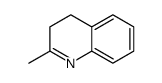 2-methyl-3,4-dihydroquinoline结构式