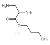 Alanine, 3-amino-,butyl ester, dihydrochloride (9CI) Structure