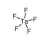 Tantalum(V) fluoride structure