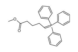 methyl 5-(triphenyl-l5-phosphanylidene)pentanoate Structure