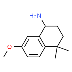 1-Naphthalenamine,1,2,3,4-tetrahydro-7-methoxy-4,4-dimethyl-(9CI)结构式