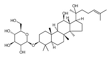 20(S)-Ginsenoside Rh2 Structure