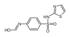 N-[4-(1,3-thiazol-2-ylsulfamoyl)phenyl]formamide结构式