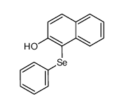 1-phenylselenyl-2-naphthol Structure