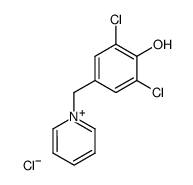 (3,5-dichloro-4-hydroxybenzyl)pyridinium chloride结构式