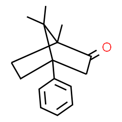 Camphor, 4-phenyl- (4CI)结构式