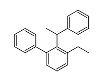 1-ethyl-3-phenyl-2-(1-phenylethyl)benzene结构式