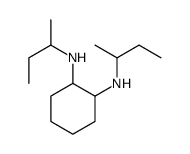 1-N,2-N-di(butan-2-yl)cyclohexane-1,2-diamine结构式