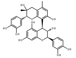 葡萄籽提取物结构式