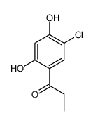 1-(5-chloro-2,4-dihydroxyphenyl)propan-1-one Structure