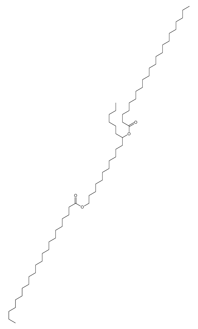 1-hexyldodecane-1,12-diyl didocosanoate结构式