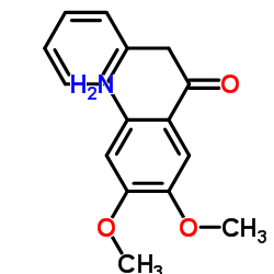 1-(2-AMINO-4,5-DIMETHOXY-PHENYL)-2-PHENYL-ETHANONE Structure