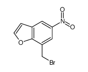 7-(bromomethyl)-5-nitro-1-benzofuran Structure