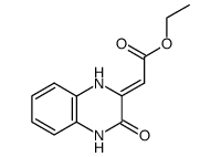 (ethoxycarbonylmethylene)-3 oxo-2 tetrahydro-1,2,3,4 quinoxaline Structure