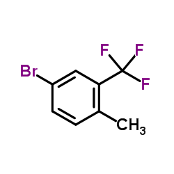 5-Bromo-2-methylbenzotrifluoride Structure