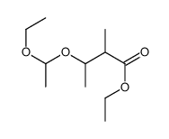 Butanoic acid, 3-(1-ethoxyethoxy)-2-methyl-, ethyl ester picture