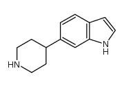 6-(PIPERIDIN-4-YL)-1H-INDOLE structure