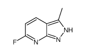 6-氟-3-甲基-1H-吡唑并[3,4-B]吡啶结构式