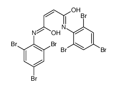 (E)-N,N'-bis(2,4,6-tribromophenyl)but-2-enediamide Structure