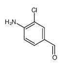 4-氨基-3-氯苯甲醛结构式