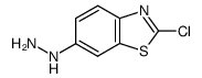 2-chloro-6-hydrazino-benzothiazole结构式