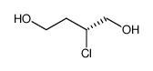 (2R)-2-chlorobutane-1,4-diol Structure