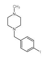 1-(4-IODOBENZYL)-4-METHYLPIPERAZINE Structure