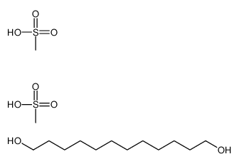 dodecane-1,12-diol,methanesulfonic acid Structure