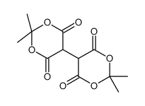 5-(2,2-dimethyl-4,6-dioxo-1,3-dioxan-5-yl)-2,2-dimethyl-1,3-dioxane-4,6-dione结构式