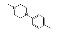 1-(4-碘苯基)-4-甲基哌嗪结构式