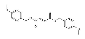 di- p -methoxybenzyl fumarate Structure