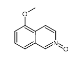 5‐methoxyisoquinoline N‐oxide结构式