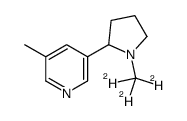 5-Methylnicotine-d3 Structure