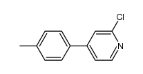 2-chloro-4-(4-methylphenyl)pyridine结构式