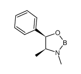 (4S,5R)-3,4-dimethyl-5-phenyl-1,3,2-oxazaborolidine Structure