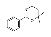 6,6-dimethyl-2-phenyl-4,5-dihydro-1,3-oxazine结构式