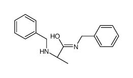 (2S)-N-benzyl-2-(benzylamino)propanamide Structure