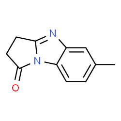 1H-Pyrrolo[1,2-a]benzimidazol-1-one,2,3-dihydro-6-methyl-(9CI)结构式