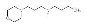 BUTYL-(3-MORPHOLIN-4-YL-PROPYL)-AMINE structure