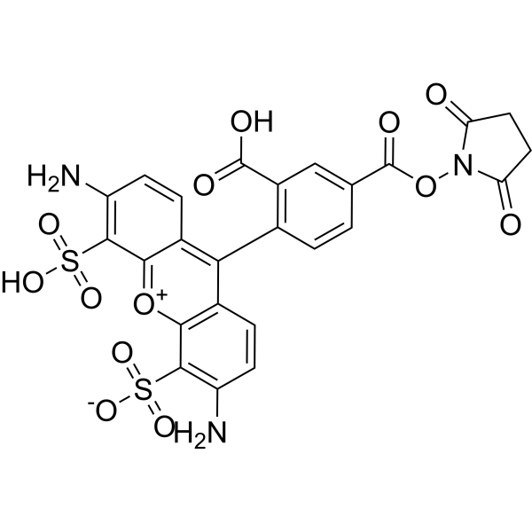 AF488 NHS ester Structure