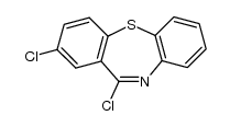 2,11-dichloro-dibenzo[b,f][1,4]thiazepine结构式