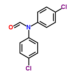 N,N-Bis(4-chlorophenyl)formamide Structure