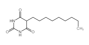 2,4,6(1H,3H,5H)-Pyrimidinetrione,5-nonyl- Structure