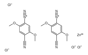 4-cyano-2,5-dimethoxybenzenediazonium tetrachlorozincate (2:1) picture